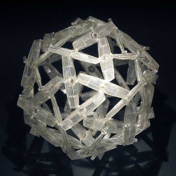 Image for Bicycle wheel reflectors sphere / chandelier