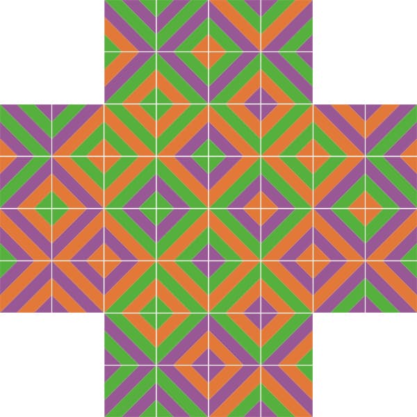Image for 48 different squares