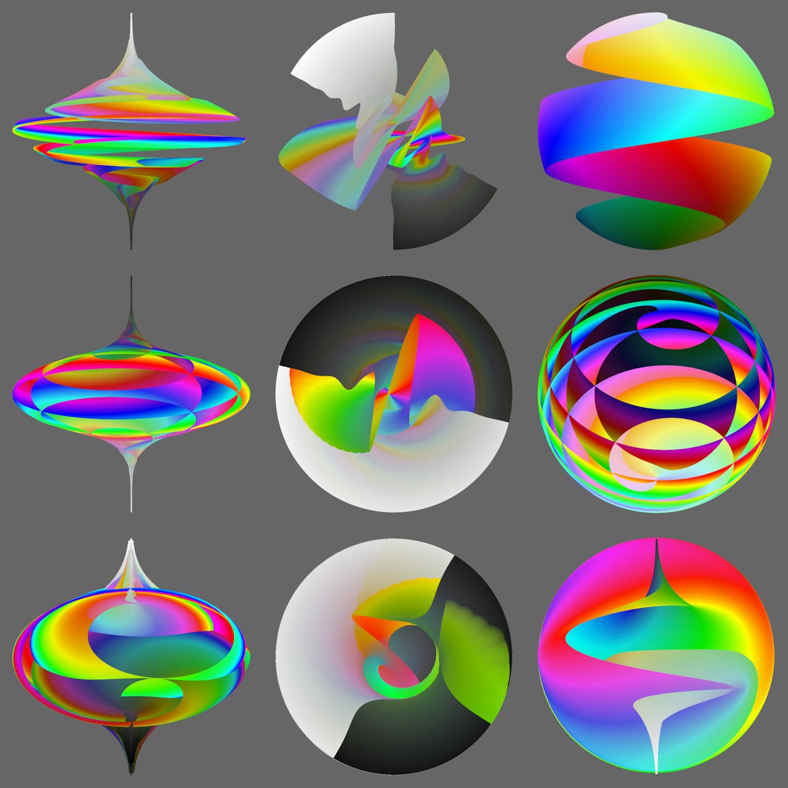 Image for entry 'Parametric sculptures in color space'